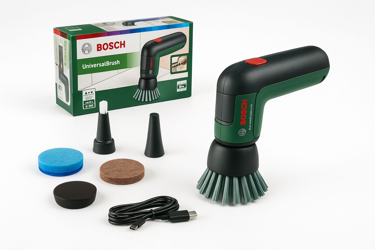 🧽 Bosch UniversalBrush™ – The Ultimate Power Scrubber for Effortless Deep Cleaning