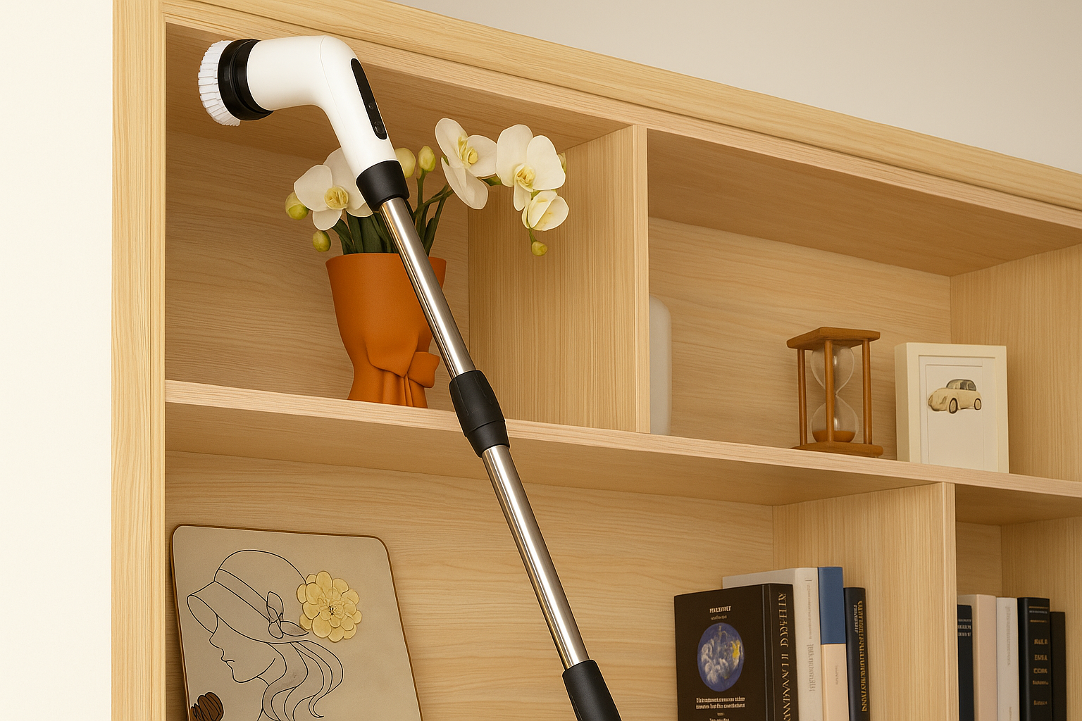 SpinPro™ – Cordless Electric Cleaning Brush 4-in-1 | Power, Precision & Style for the Modern Home