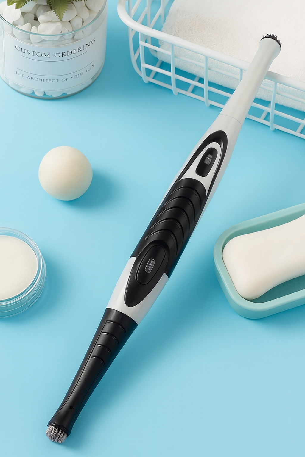 SonicClean™ – Precision Electric Scrubber | Gentle Power for Spotless Details