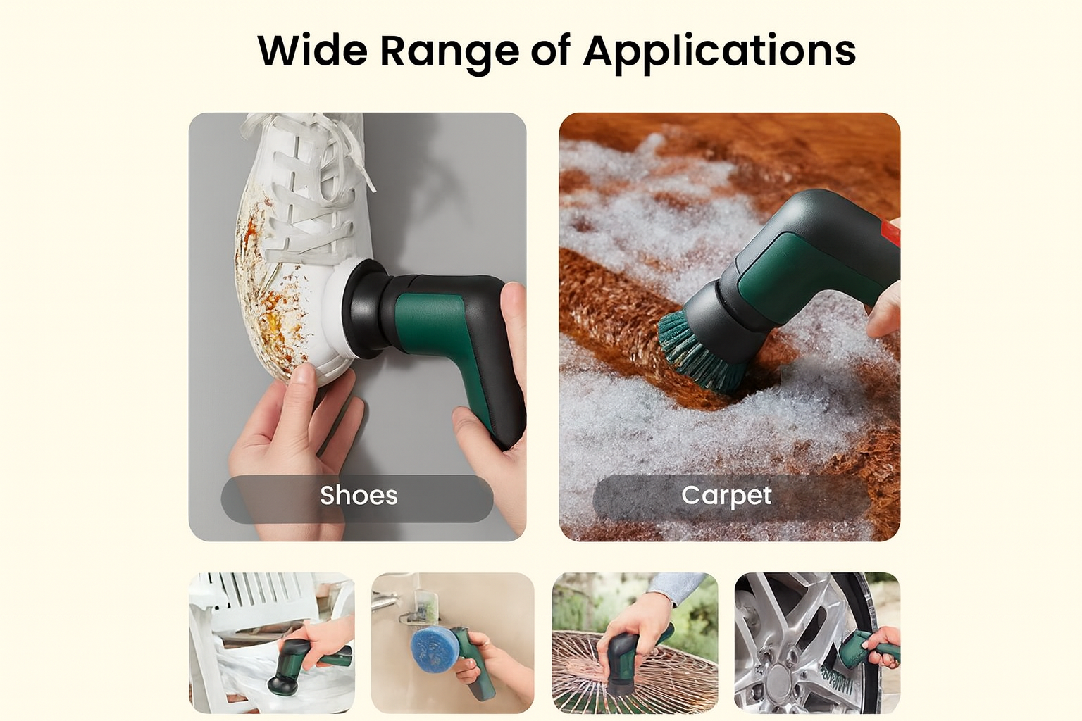 🧽 Bosch UniversalBrush™ – The Ultimate Power Scrubber for Effortless Deep Cleaning